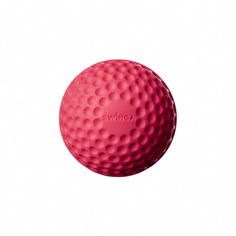 SG Swinga Cricket Ball (Pink, Synthetic PVC) | High-Performance Practice &amp; Swing Training Ball