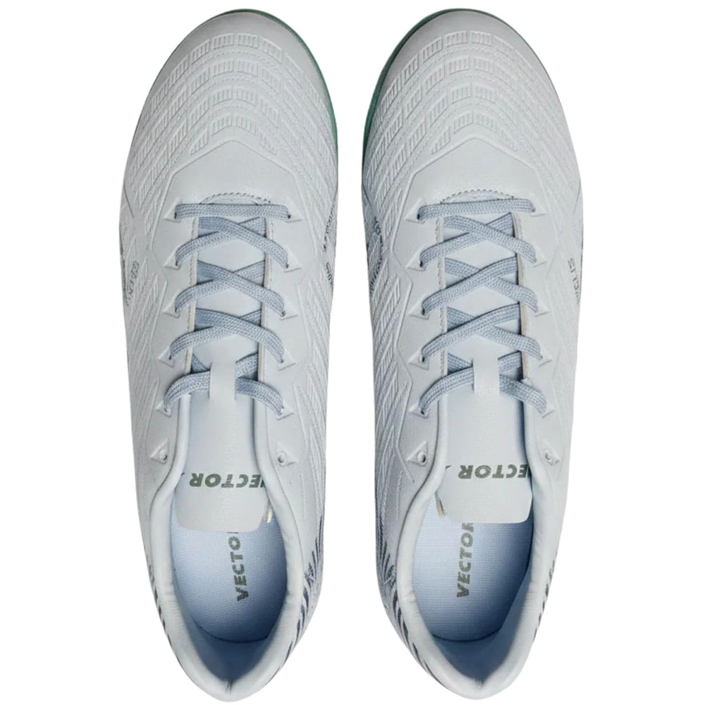 Vector X Boys Lace Kids Football Shoes (Light Azure/Blue) | Lightweight Athletic Sneakers for Kids