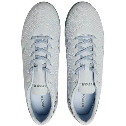 Vector X Boys Lace Kids Football Shoes (Light Azure/Blue) | Lightweight Athletic Sneakers for Kids - Best Price online Prokicksports.com