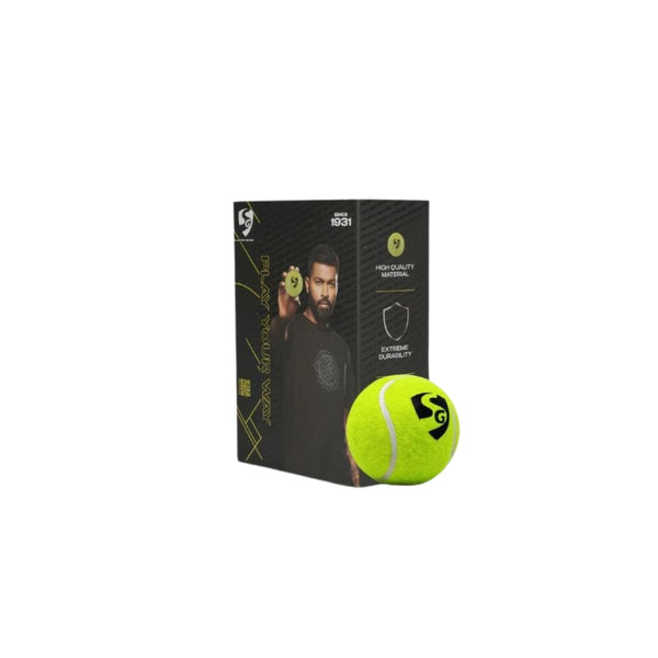 SG Club Lite Training Cricket Balls (Yellow, Pack of 1) | Lightweight Practice & Academy Balls