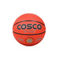 Cosco Hi-Grip Rubber Basketball (Size 7, Orange) | Durable Molded Outdoor Basketball with Butyl Bladder