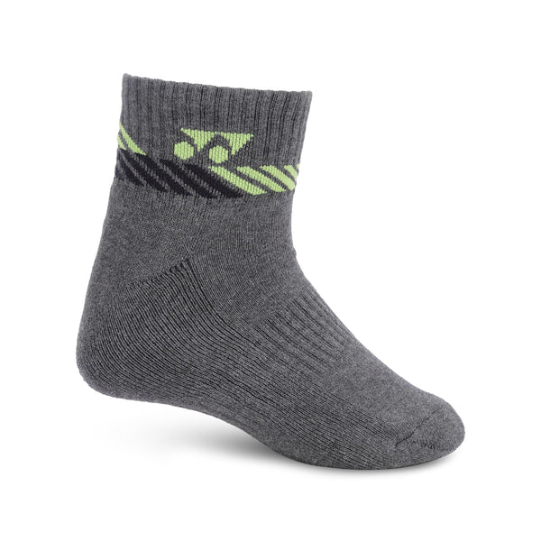 Yonex 2569JR TruDry Cushion Support Junior Sports Socks (1 Pair) | Breathable Moisture-Wicking Cotton Performance Socks for Kids