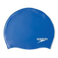Speedo Unisex Junior Moulded Silicone Swim Cap (Blue)