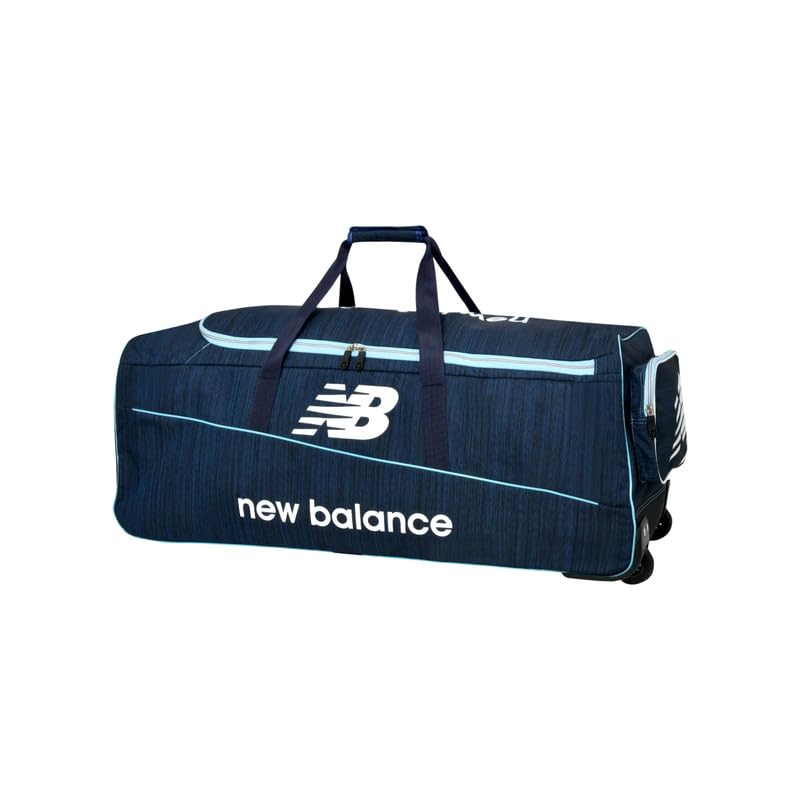 New Balance 6i Club Wheelie Cricket Kit Bag (Navy Blue)