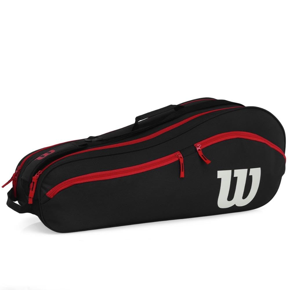 Wilson Team Tennis Racket Bag 6 Pack | Holds Up to 6 Rackets