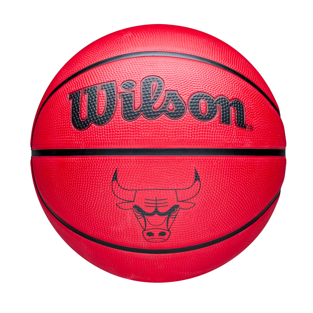 Wilson NBA Team Tribute Solid Chicago Bulls Basketball | Size 7 | Red
