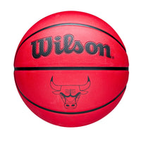Wilson NBA Team Tribute Solid Chicago Bulls Basketball | Size 7 | Red