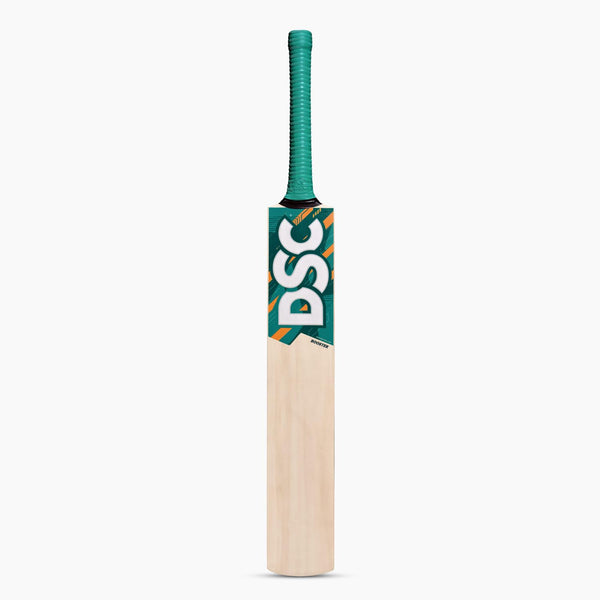 DSC Wildfire Booster Kashmir Willow Tennis Cricket Bat (Short Handle) – Dual-Scoop Lightweight Kashmir Willow Bat for Tennis Ball Cricket
