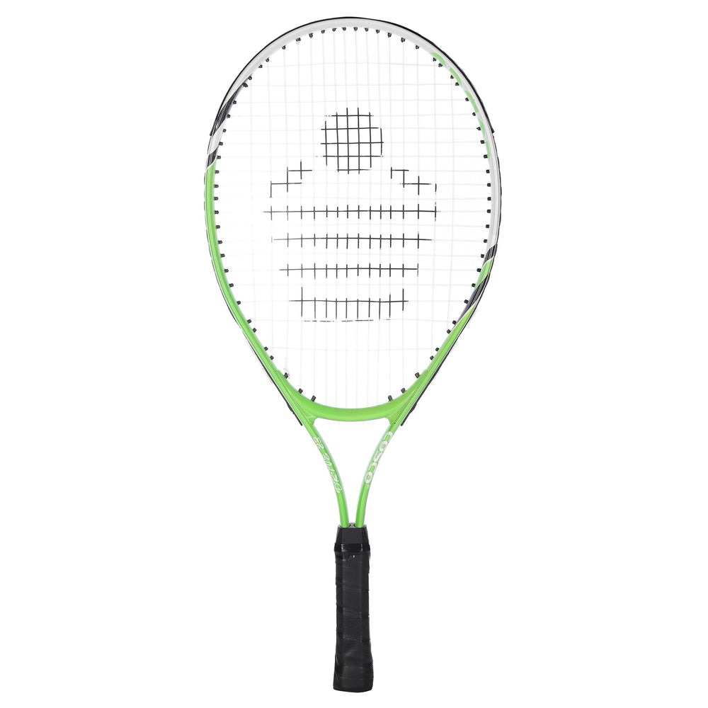 Cosco Drive-23 Aluminium Junior Tennis Racquet (Green) – Lightweight 23-Inch Starter Racquet with Protective Cover