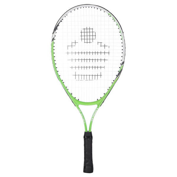 Cosco Drive-23 Aluminium Junior Tennis Racquet (Green) – Lightweight 23-Inch Starter Racquet with Protective Cover