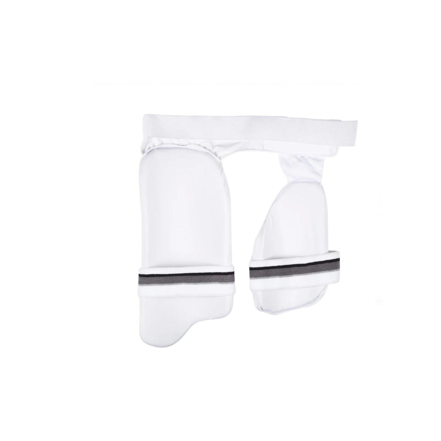 SG Combo KLR Ultimate Thigh Pad White / Junior / LH (White/Grey, Adult LH) | Dual Thigh Batting Protective Guard
