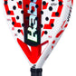 Babolat Technical Viper Juan Lebrón Padel Racquet White/Red | 3K Carbon Diamond Paddle with Dynamic Stability System & 3D Spin