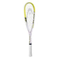 HEAD Microgel Graphite Squash Racquet | Head-Heavy Teardrop Power Frame with Microgel Technology (White/Lemon Yellow)