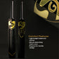 SG Foam Fury Nova Plastic Cricket Bat (Black, SH) | Durable Injection-Molded Plastic Bat | SH