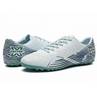 Vector X Boys Lace Kids Football Shoes (Light Azure/Blue) | Lightweight Athletic Sneakers for Kids - Best Price online Prokicksports.com