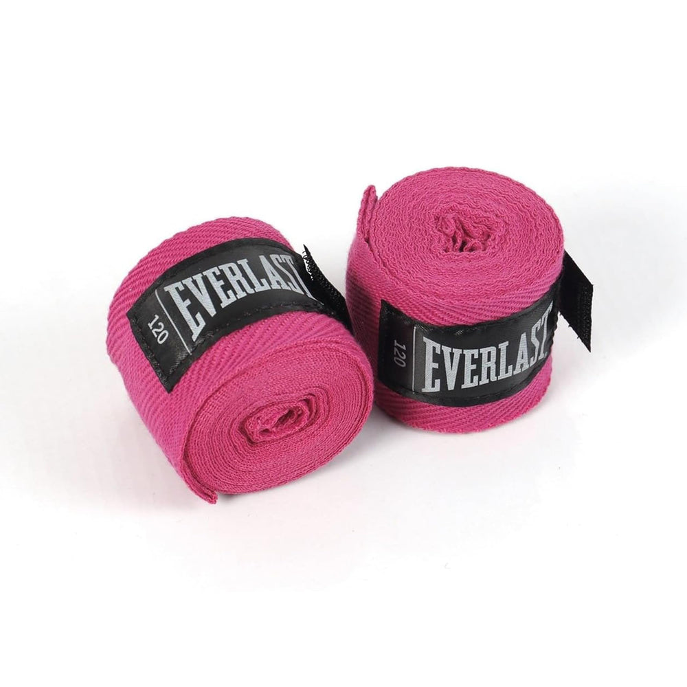 Everlast Core 120 In Handwraps | Breathable Poly-Cotton Boxing Wraps with Thumb Strap | White - Best Price online Prokicksports.com