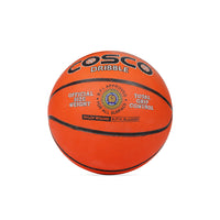 Cosco Basketball Dribble (Size 6, Orange) – All-Weather Rubber Training Basketball with Deep Channel Grip