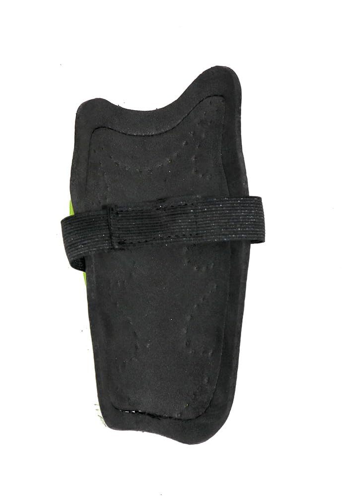 Cosco Club Football Shin Guards (Black) – Compact Lightweight Protective Gear with PP Shell & EVA Foam Backing