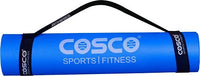 Cosco FIT 6mm EVA Yoga Mat (Assorted Colours) – Eco-Friendly Anti-Skid Fitness Mat with Carrying Strap