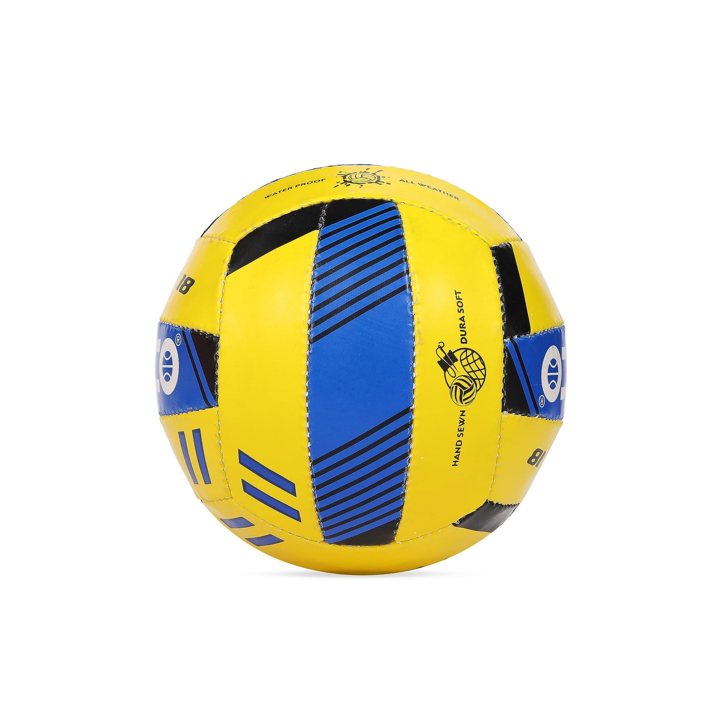 Cosco 15010 Rubber Volleyball (Size 4) | Hand-Sewn Training Volleyball for Kids