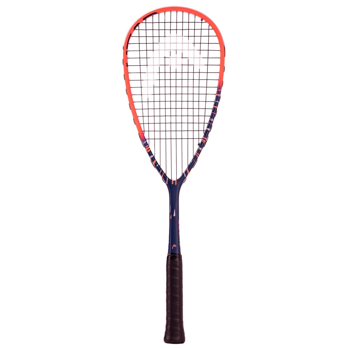 HEAD Cyber Tour Squash Racquet (Orange/Blue) | Lightweight AFT &amp; Innegra Hybrid Composite Frame