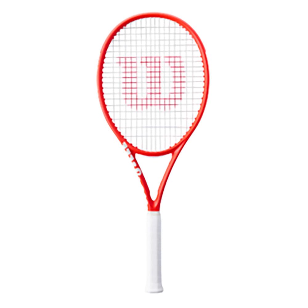 Wilson Clash 100L V3 Reverse Unstrung Tennis Racquet, Red