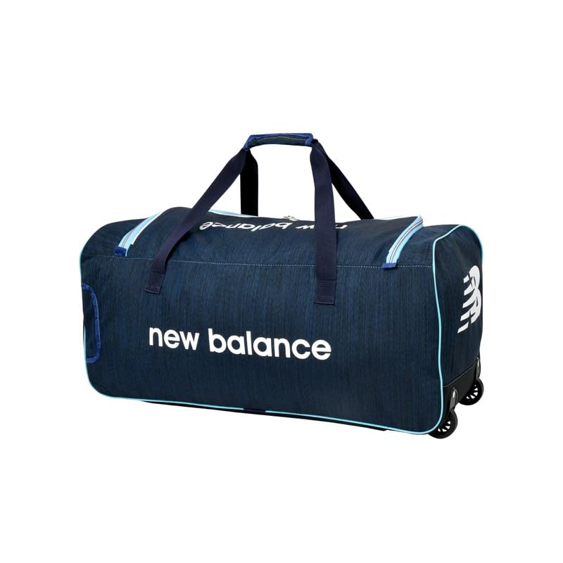 New Balance 5i Junior Wheelie Cricket Bag (Navy Blue)