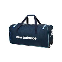 New Balance 5i Junior Wheelie Cricket Bag (Navy Blue)