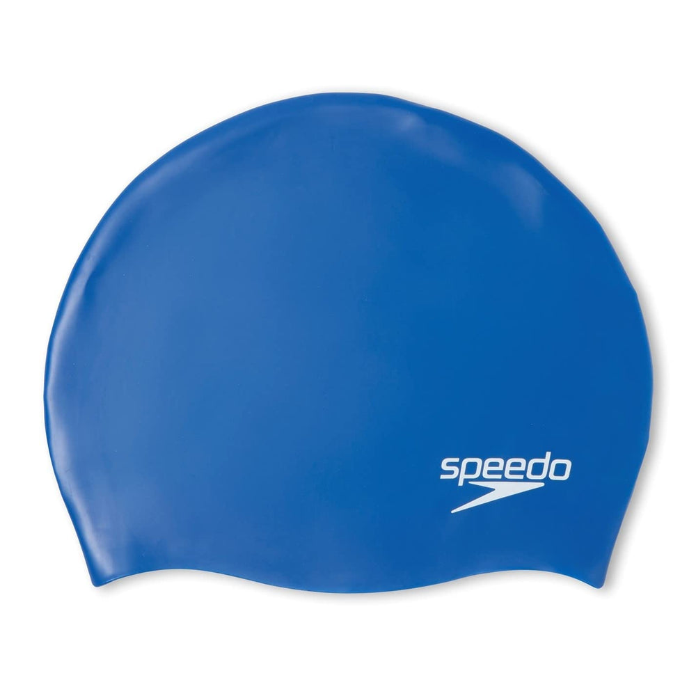 Speedo Unisex Junior Moulded Silicone Swim Cap (Blue)