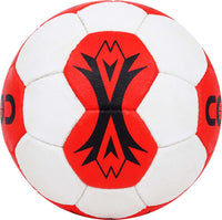 Cosco Goal 32 Men's Handball (Size 3, Red) – Composite Synthetic Leather Hand-Sewn Handball with Cosflex High Grip