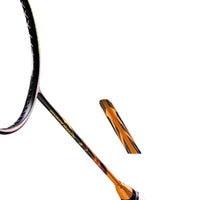 Li-Ning Axforce Warrior Badminton Racquet Unstrung& – Lightweight Carbon Fibre Attacking Racquet with Head-Heavy Balance