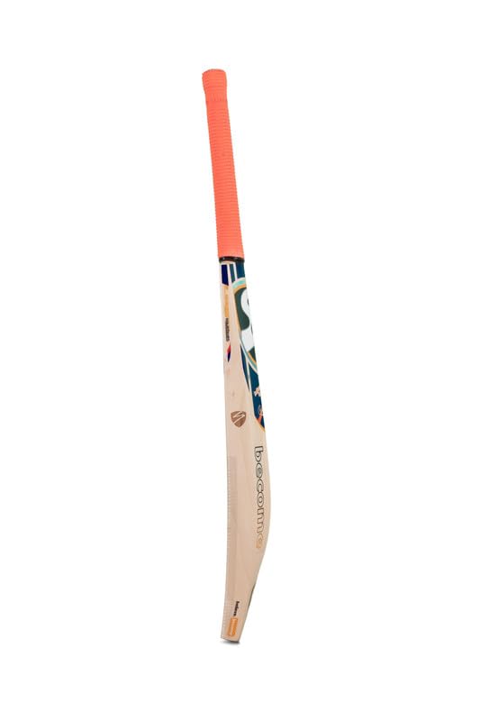 SG Forza 1.0 Diverse Willow Cricket Bat (Orange, Short Handle) | High-Performance Hybrid Willow Bat