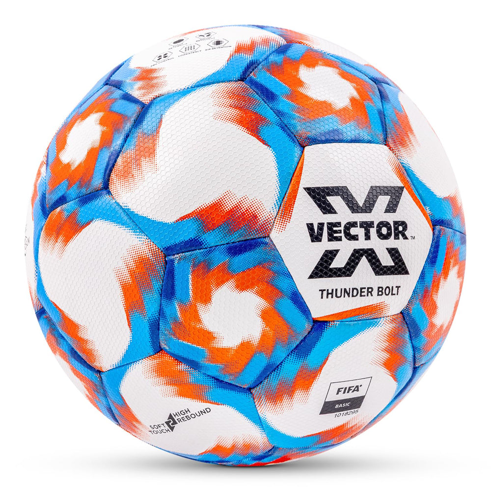 Vector X Tristar NX 8 Panels Thermo Bonded Soccer Ball (Size 5) | Professional Match & Training Football