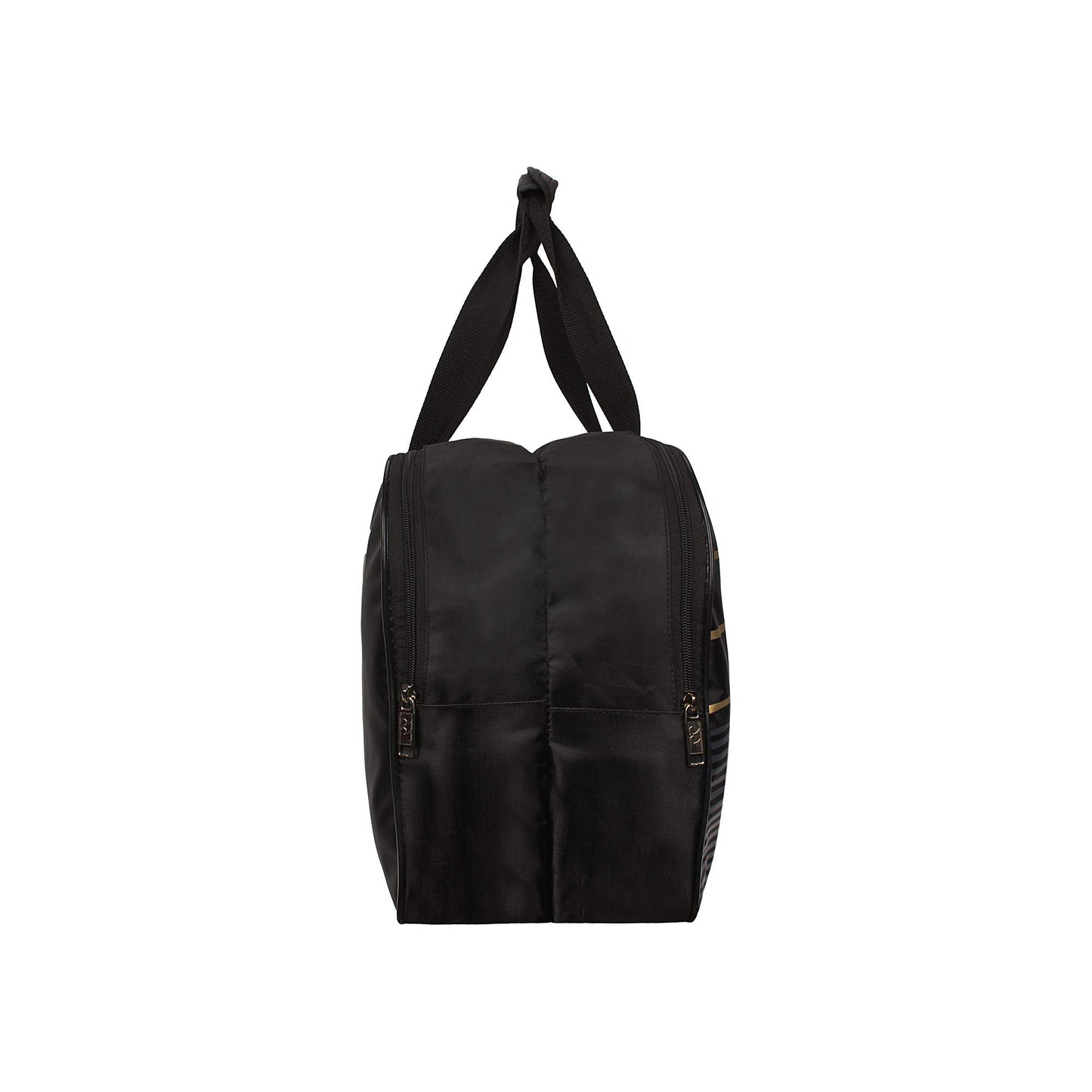 Yonex SUNR 1926 PU Leather 2-Racquet Badminton Kitbag (Black/Gold) | Lightweight Single Compartment Racket Bag