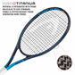 HEAD Instinct Comp Titanium Tennis Racquet (Black/Blue, Grip 3 - 4 3/8") | Pre-Strung Entry-Level Power Frame