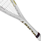 HEAD Microgel Graphite Squash Racquet | Head-Heavy Teardrop Power Frame with Microgel Technology (White/Lemon Yellow)