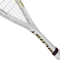 HEAD Microgel Graphite Squash Racquet | Head-Heavy Teardrop Power Frame with Microgel Technology (White/Lemon Yellow) - Best Price online Prokicksports.com