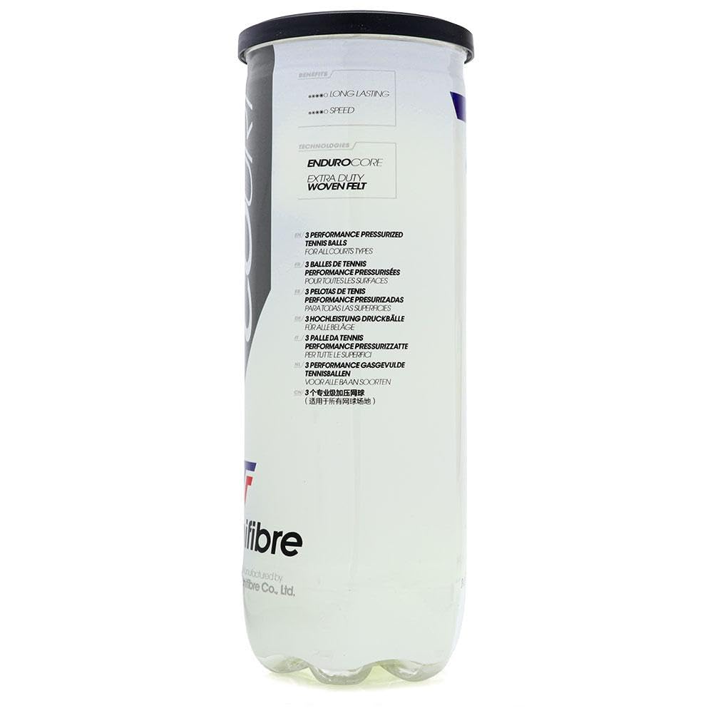 Tecnifibre Court Tennis Balls Can (3 Pressurised Balls) | ITF Approved All-Court Performance - Best Price online Prokicksports.com