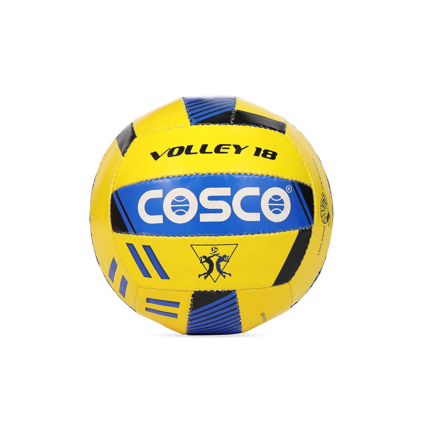 Cosco 15010 Rubber Volleyball (Size 4) | Hand-Sewn Training Volleyball for Kids