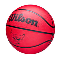 Wilson NBA Team Tribute Solid Chicago Bulls Basketball | Size 7 | Red