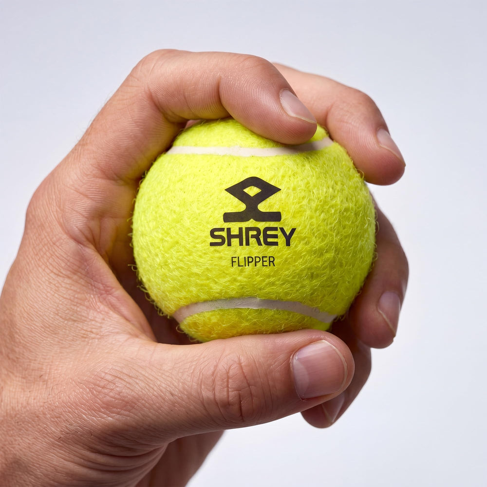 SHREY Flipper TNS Cricket Tennis Ball (Pack of 12, Green)