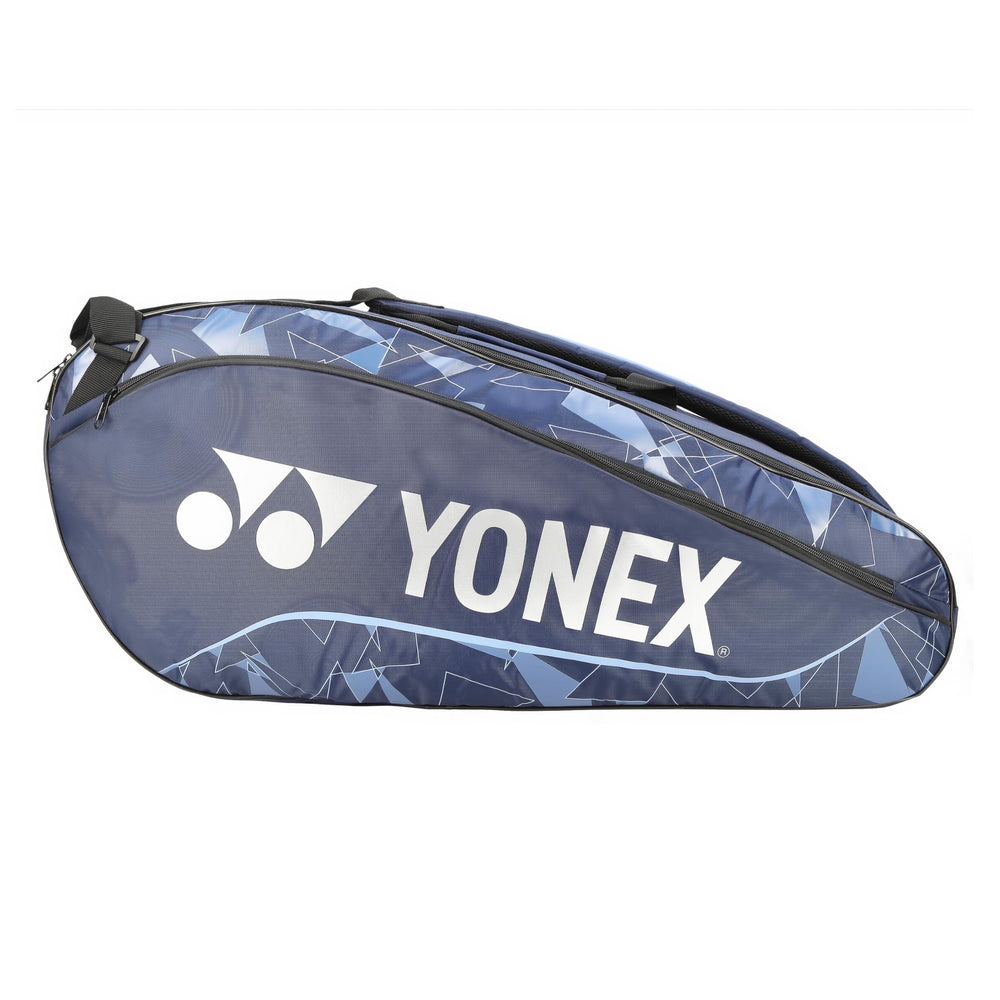 Yonex ACE1-Q014-2329-T01-S Badminton Racquet Bag Gray/Cherry Tomato | Lightweight & Durable Sports Bag | Spacious Backpack for Racquets, Shoes & Accessories - Best Price online Prokicksports.com