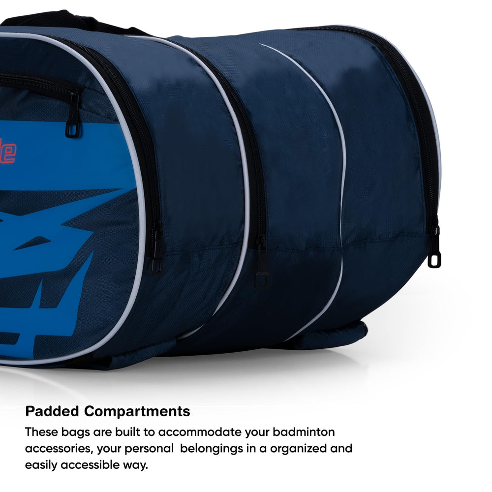 Li-Ning Blaze Triple Zipper Polyester Badminton Kit Bag | ABDT365-1 - Best Price online Prokicksports.com