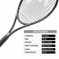 HEAD Geo Speed Adult Tennis Racquet | 27.5