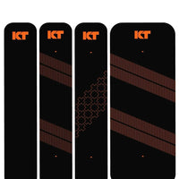 Li-Ning KT Tape Starter Pack Kinesiology Athletic Tape (Black, Synthetic Pack of 10 Strips)