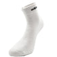 Adidas Cushioned Sportswear Ankle Length Socks - 3 Pairs (Ad-7093, White) | Premium Breathable Cotton Athletic Socks | M | (Classic White)