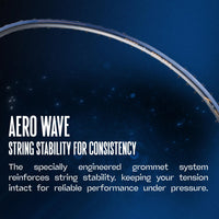 Hundred Predator Pro Strung Badminton Racquet (HBRX-5S073-1) | Aerodynamic Fast-Attacking Racquet with Full Cover