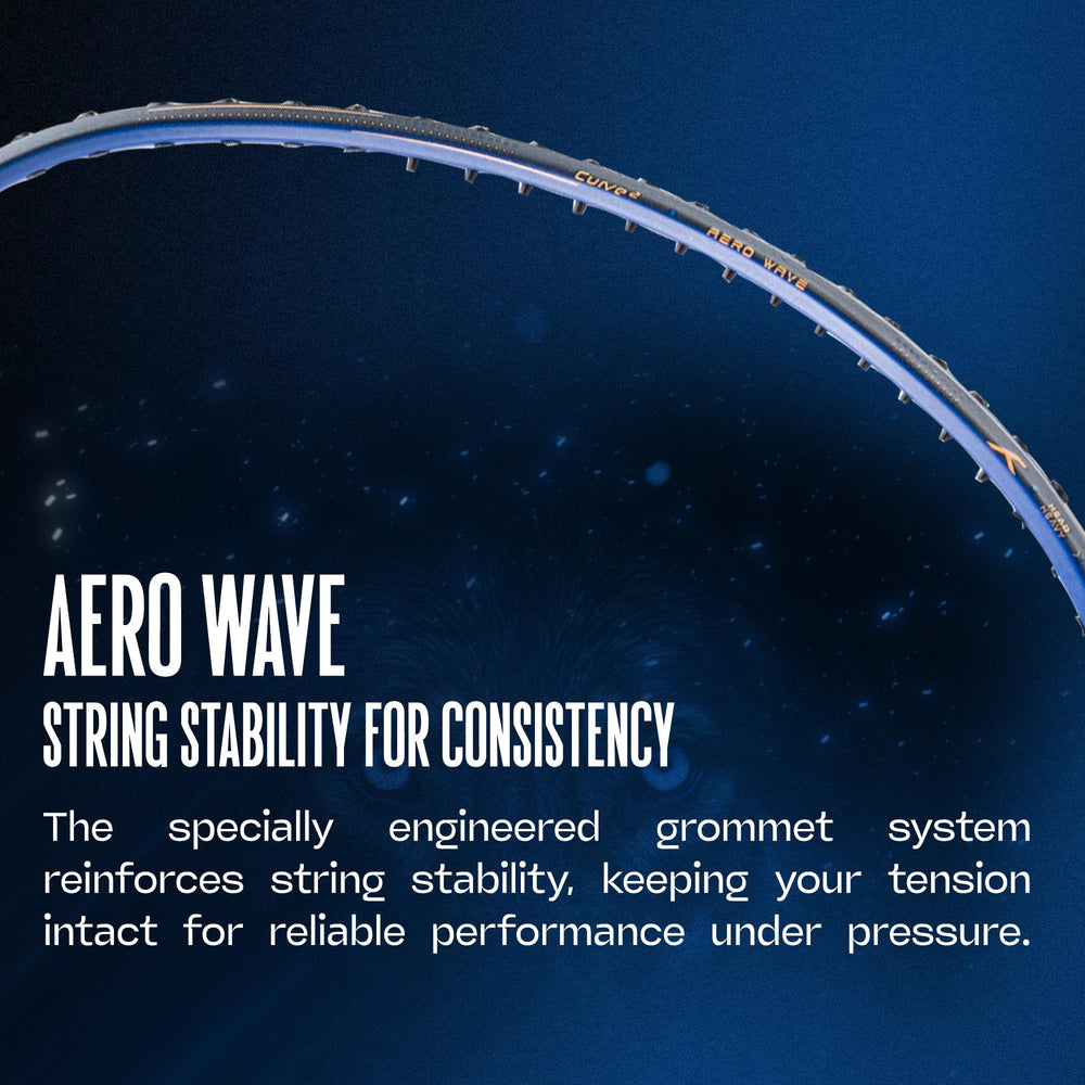 Hundred Predator Pro Strung Badminton Racquet (HBRX-5S073-1) | Aerodynamic Fast-Attacking Racquet with Full Cover