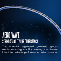 Hundred Predator Pro Strung Badminton Racquet (HBRX-5S073-1) | Aerodynamic Fast-Attacking Racquet with Full Cover