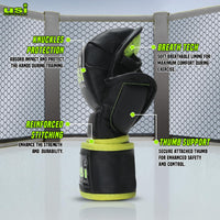 USI Universal 618F Strike Boxing Training MMA Gloves | Shock-Absorbing Handcrafted Foam & Heavy-Duty PU - Best Price online Prokicksports.com